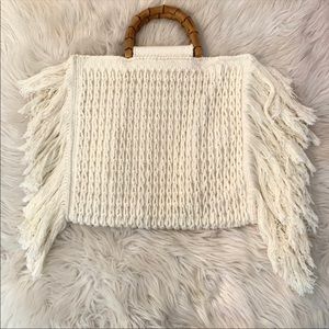 Boho beachy hand bag